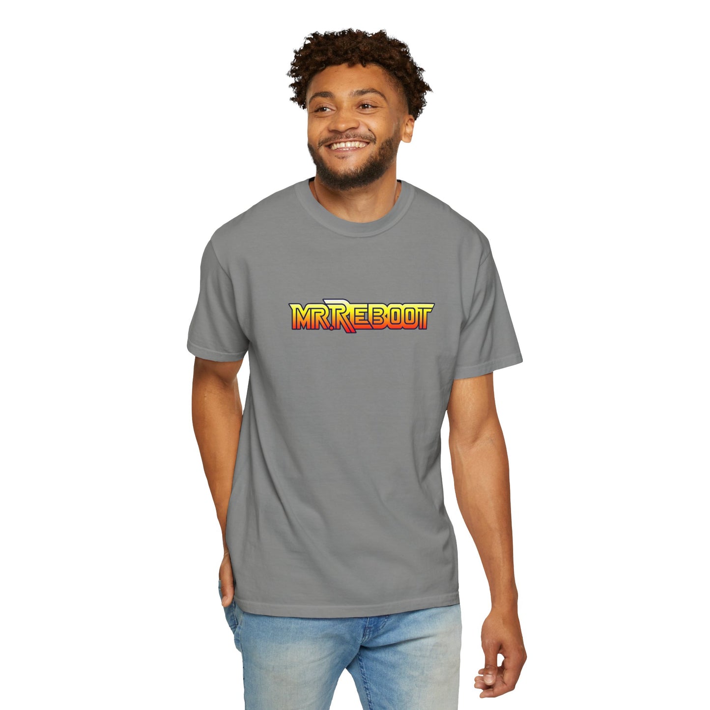 Mr. Reboot Retro Logo T Shirt
