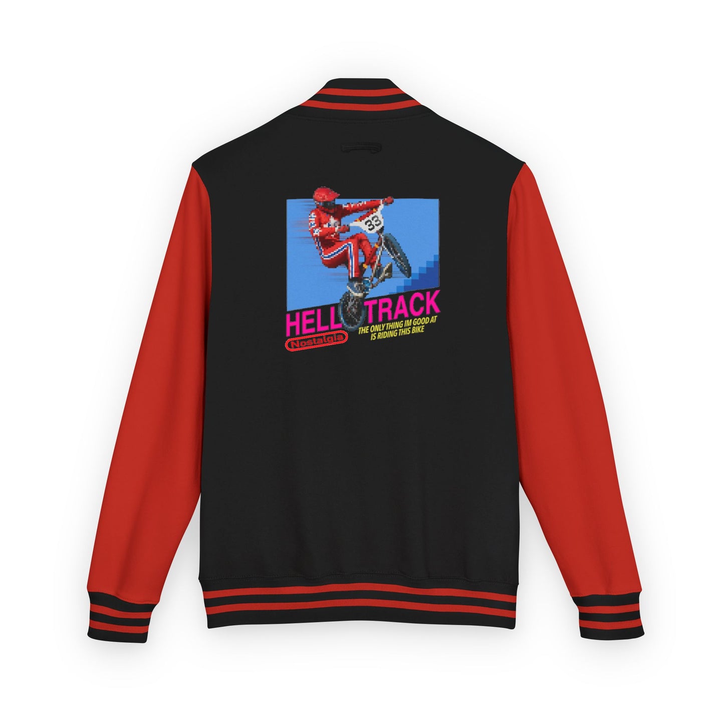 HELL TRACK Letterman Jacket