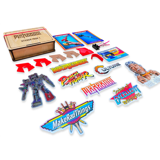 Mini Lunchbox Sticker Pack & Gadget Kit