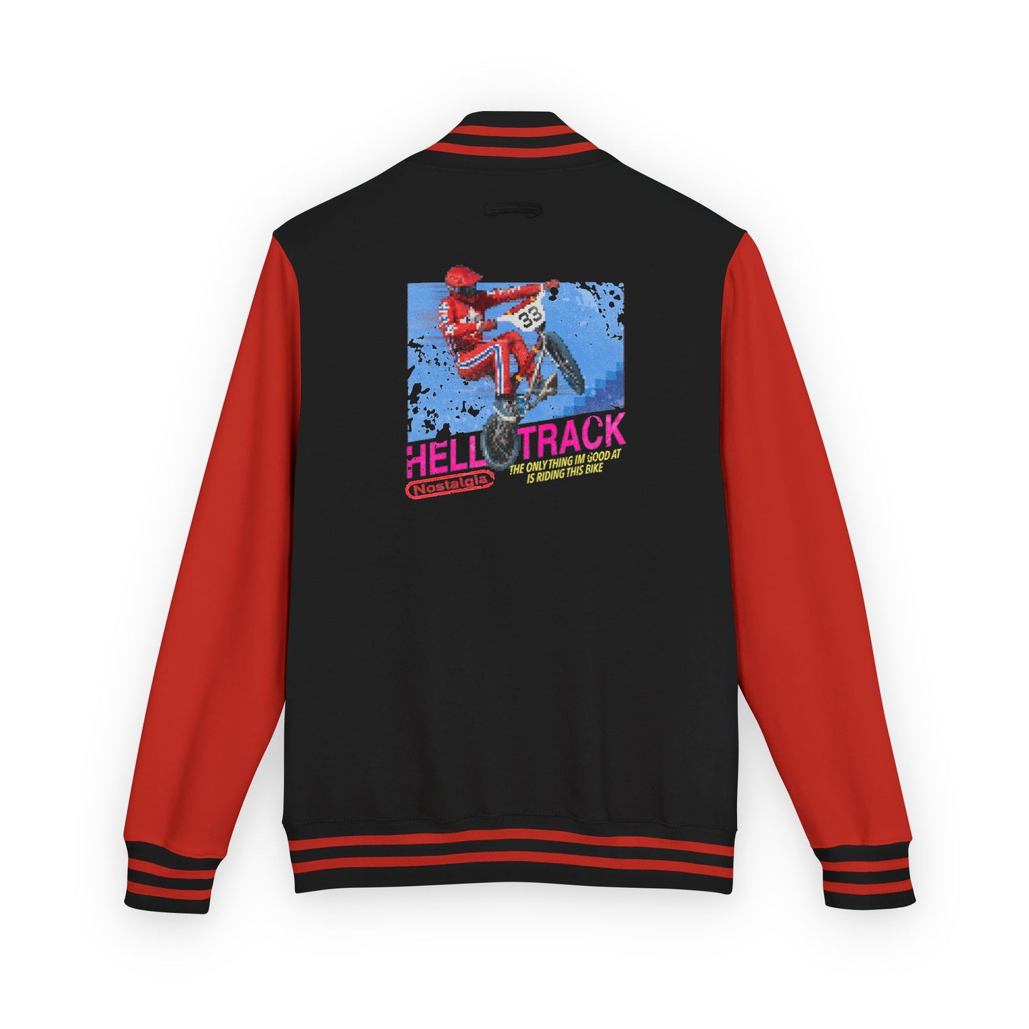 HELL TRACK Letterman Jacket