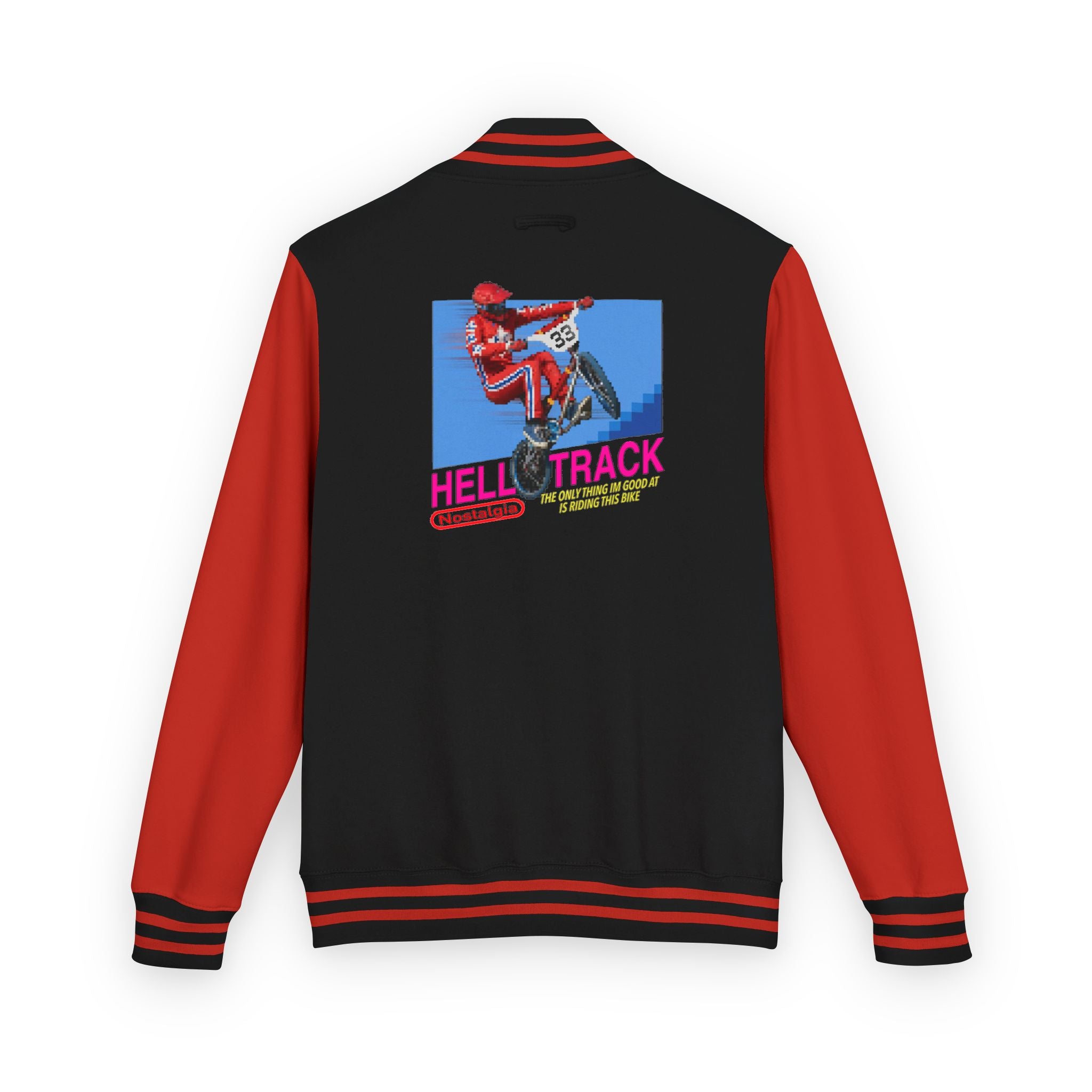 HELL TRACK Letterman Jacket – Mr. Reboot Store